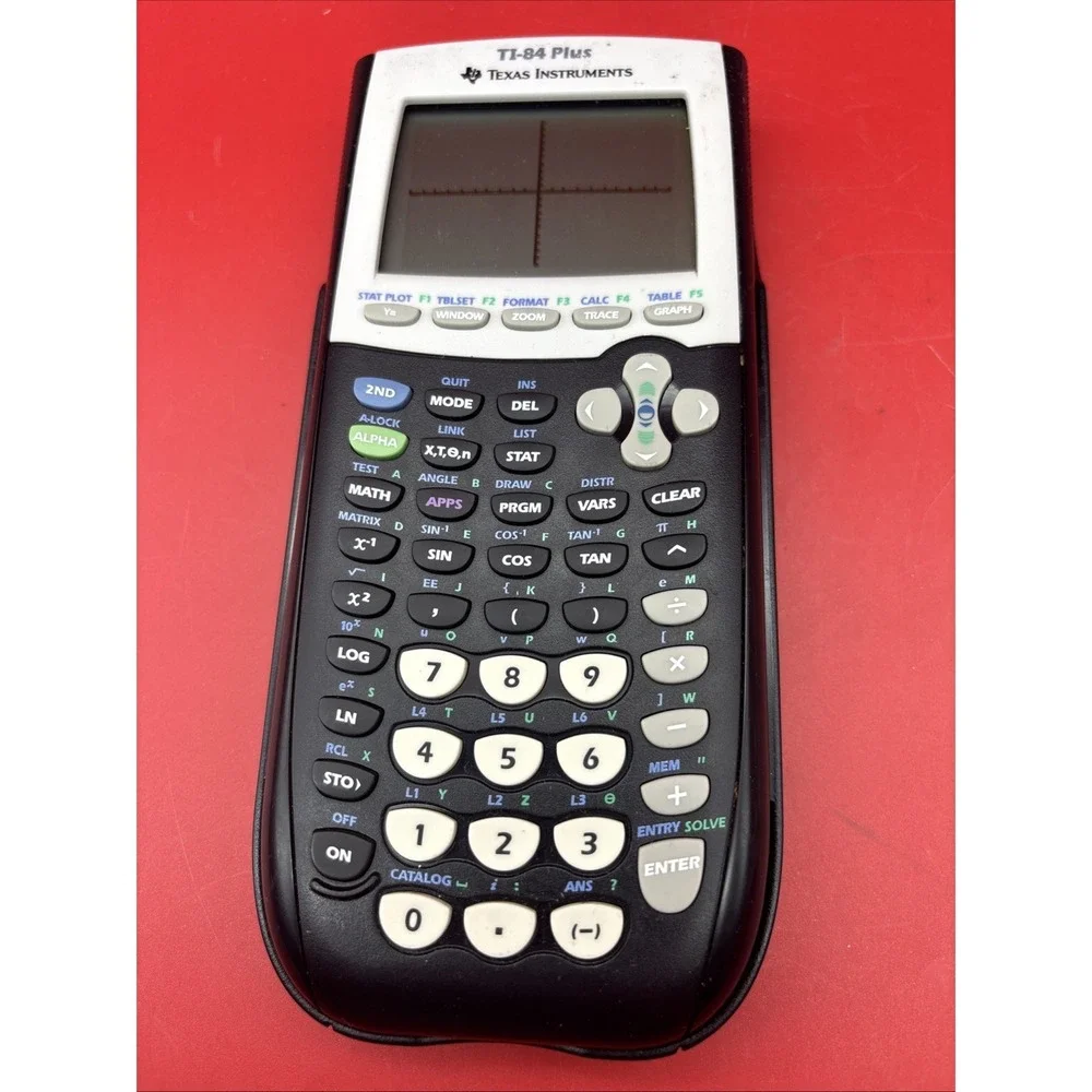 Texas Instruments TI-84 Plus Graphing Calculator with Cover